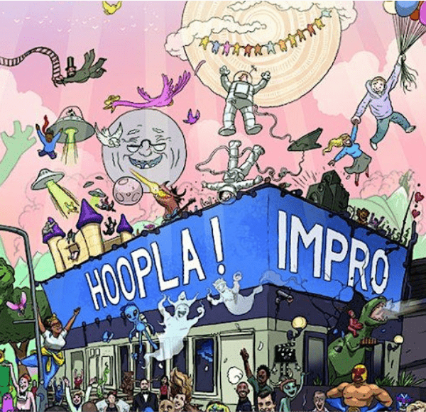 Hoopla Improv poster